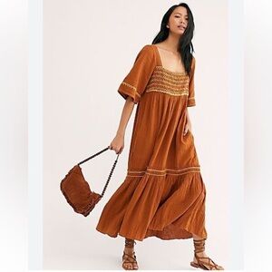 Free People “I’m the One” Cotton Maxi Dress